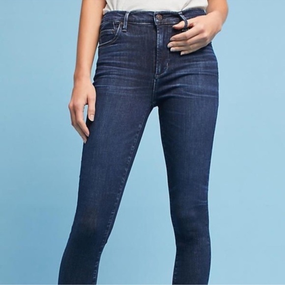 Citizens of Humanity Rocket Crop High Rise Skinny size 27 EUC - Picture 2 of 16
